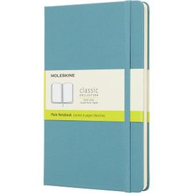 Moleskine Mavi L Boy Sert Kapak Mavi Çizgisiz Defter