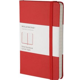 Moleskine MM710R Kırmızı Çizgili Cep Boy Sert Kapaklı Defter