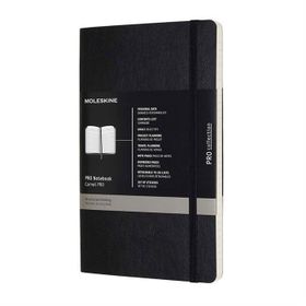 Moleskine PL0787 Siyah Pro Büyük Boy Yumuşak Kapak Defter
