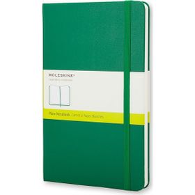 Moleskine QP012K1 Yeşil Düz Cep Boy Sert Kapaklı Defter