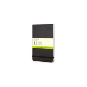 Moleskine QP513 Siyah 192 Sayfa Düz Cep Boy Sert Kapaklı Defter
