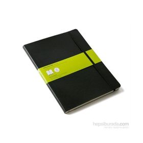 Moleskine QP623 Siyah Düz Yumuşak Kapaklı Defter
