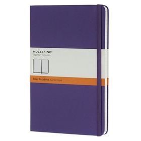 Moleskine R-6422 Cep Boy Çizgili Mor Defter
