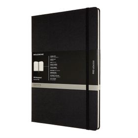 Moleskine Sert Kapak 21x29.7 Black PRO Notebook