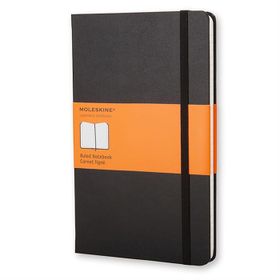 Moleskine Sert Kapak Çizgili Cep Boy 9x14 cm 192 Sayfa Siyah Defter