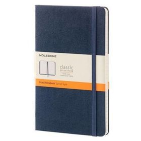 Moleskine Sert Kapak Çizgili L Boy 13x21 cm 240 Sayfa Lacivert Defter