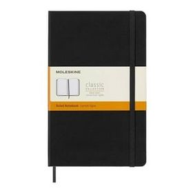 Moleskine Sert Kapak Çizgili L Boy 13x21 cm 240 Sayfa Siyah Defter