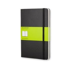 Moleskine Sert Kapak Düz Cep Boy 9x14 cm 192 Sayfa Siyah Defter