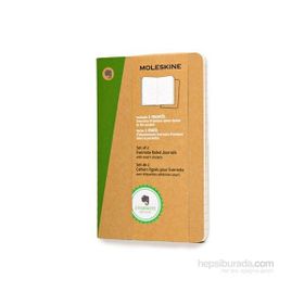 Moleskine SKQP411EVER Evernt Cahier Çizgili Cep Boy 2'li Defter