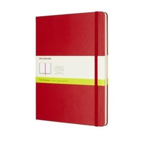 Moleskine U274573 XL Kırmızı Düz Defter