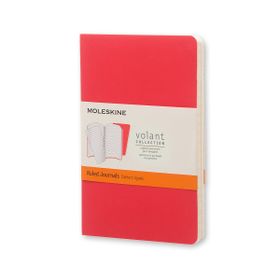 Moleskine Volant QP711F14F2F Pembe 2'li Cep Boy Defter