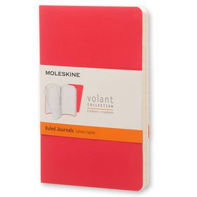 Moleskine Volant QP711F14F2F Pembe 2'li Cep Boy Defter