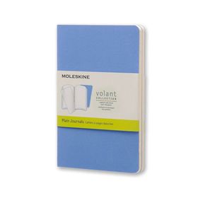 Moleskine Volant QP713B12B11F Mavi 2'li Cep Boy Düz Defter