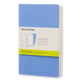Moleskine Volant QP713B12B11F Mavi 2'li Cep Boy Düz Defter