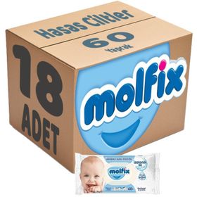 Molfix 18'li Set 60 Yaprak Islak Havlu