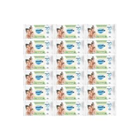 Molfix 18x60 Adet İzotonik Sulu Ferah Temizlik Islak Havlu Mendil