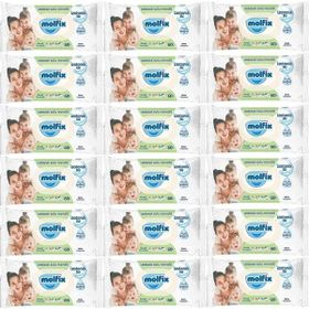 Molfix 18x60 Adet İzotonik Sulu Ferah Temizlik Islak Havlu Mendil