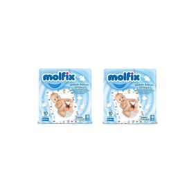 Molfix 20 Adet 60x60 cm Renkli Bebek Bakım Örtüsü
