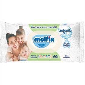 Molfix 60 Adet İzotonik Ferah Temizlik Sulu Mendil