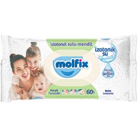 Molfix 60 Adet İzotonik Ferah Temizlik Sulu Mendil