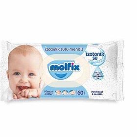Molfix 60'lı İzotonik Sulu Hassas Ciltler İçin Islak Mendil