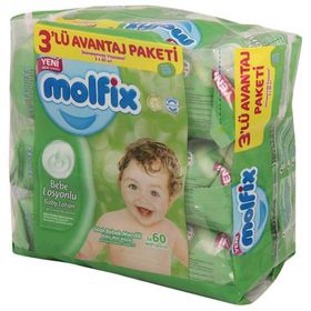 Molfix 60x3 180 adet Islak Havlu