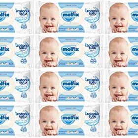 Molfix Bebe Losyonlu 60'lı 12'li Islak Havlu