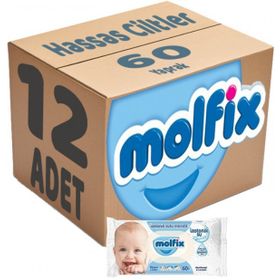 Molfix Bebe Losyonlu 60'lı 12'li Islak Havlu