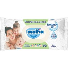 Molfix Ferah Temizlik İzotonik Sulu 60 Yaprak Islak Mendil
