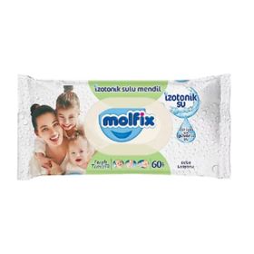 Molfix Ferah Temizlik İzotonik Sulu 60 Yaprak Islak Mendil