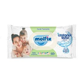 Molfix Ferah Temizlik İzotonik Sulu 60 Yaprak Islak Mendil