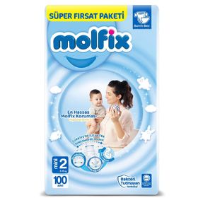 Molfix No:2 Mini 100 Adet Bebek Bezi
