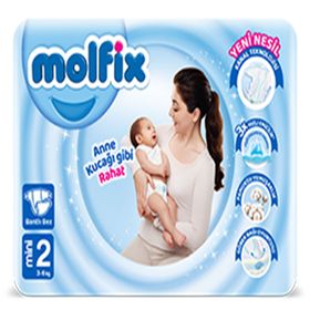 Molfix No:2 Mini 464 Adet Bebek Bezi