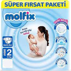 Molfix No:2 Mini 64 Adet Bebek Bezi