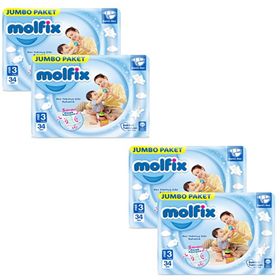 Molfix No:3 Midi 136 Adet Bebek Bezi