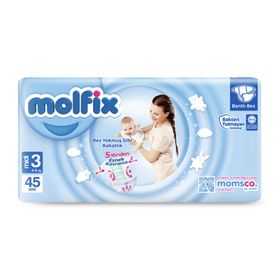 Molfix No:3 Midi 45 Adet Bebek Bezi