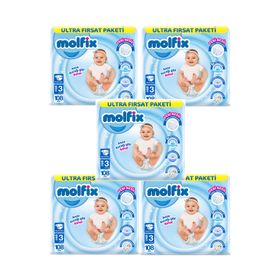 Molfix No:3 Midi 540 Adet Bebek Bezi