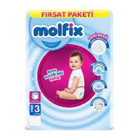 Molfix No:3 Midi 94 Adet Külot Bebek Bezi