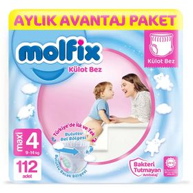 Molfix No:4 Maxi 112 Adet Külot Bebek Bezi