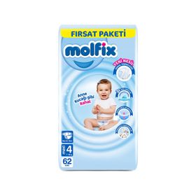 Molfix No:4 Maxi 248 Adet Bebek Bezi