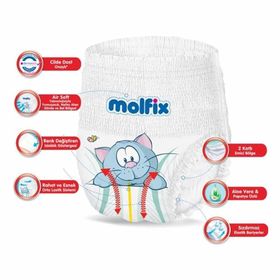 Molfix No:4 Maxi 280 Adet Külot Bebek Bezi