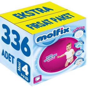 Molfix No:4 Maxi 336 Adet Külot Bebek Bezi