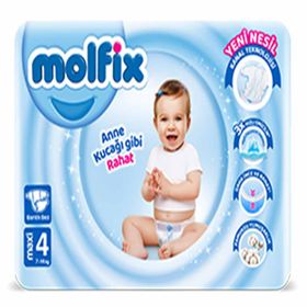 Molfix No:4 Maxi 45 Adet Bebek Bezi
