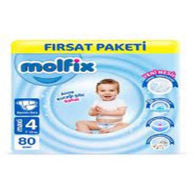 Molfix No:4 Maxi 80 Adet Bebek Bezi