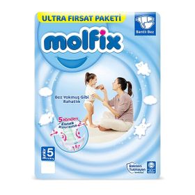 Molfix No:5 Junior 126 Adet Bebek Bezi