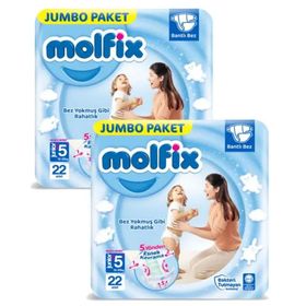 Molfix No:5 Junior 44 Adet Bebek Bezi