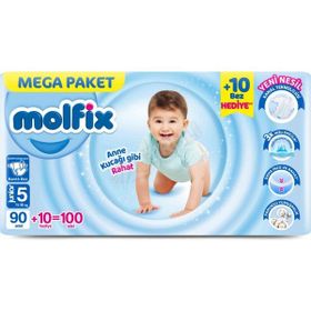 Molfix No:5 Junior 500 Adet Bebek Bezi