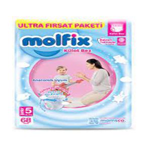 Molfix No:5 Junior 68 Adet Külot Bebek Bezi