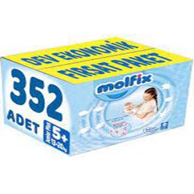 Molfix No:5+ Junior Plus 352 Adet Bebek Bezi