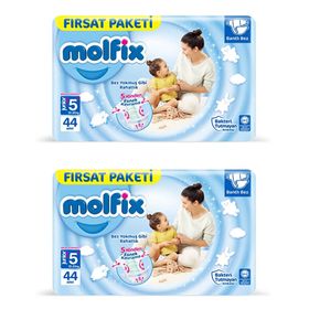 Molfix No:5+ Junior Plus 88 Adet Bebek Bezi